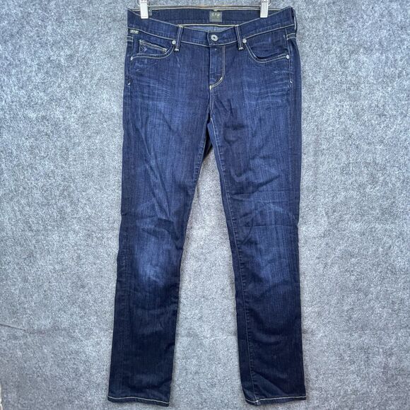 Citizens of Humanity Jeans Womens 28 Ava Low Rise Straight Leg Stretch - Picture 1 of 11